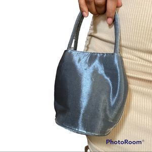 Mini grey hand purse